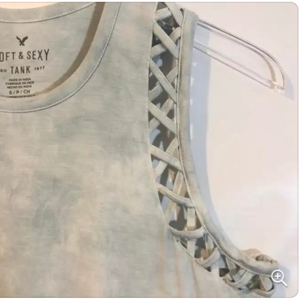 American Eagle Tie Dye Tank - Picture 3 of 6